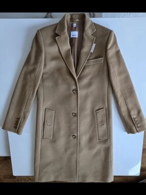 Burberry Camel Wool & Cashmere Coat